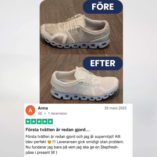 StepFresh - Skotvättpåse